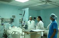ICU Patient Observation by Doctor